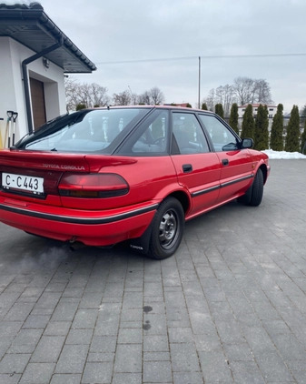 Toyota Corolla cena 19900 przebieg: 40000, rok produkcji 1991 z Radom małe 631